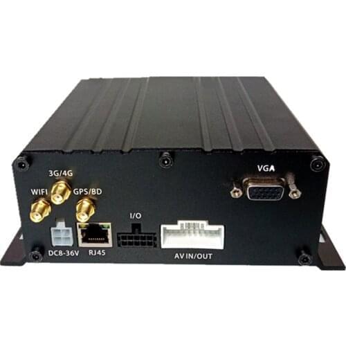 Truck 4CH HDD MDVR 1080P With 4G GPS Wifi Vehicle Black Box CCTV Mobile DVR Security Camera System