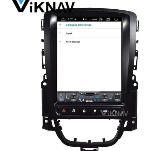 Car GPS navigation radio DVD multimedia player for-Buick Hideo 2010-2014 Tesla style Android system