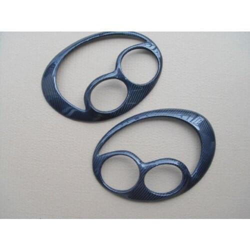 Carbon Fiber Headlight Covers Eyebrows Eyelids for 2002-2003 Subaru Impreza WRX STi