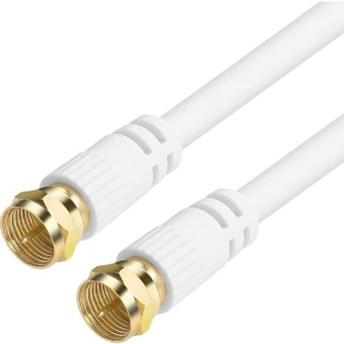 F CONNECTOR READY GOLD CABLE 3 METRE MAG POŞETLİ * ROSE RC-24-3M