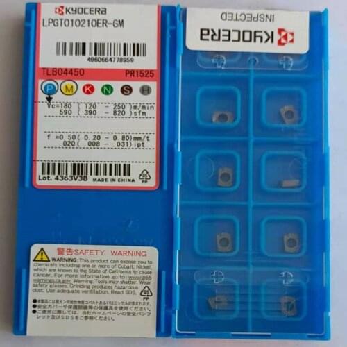 LPGT010210ER-GM PR1525/1535 original Carbide insert