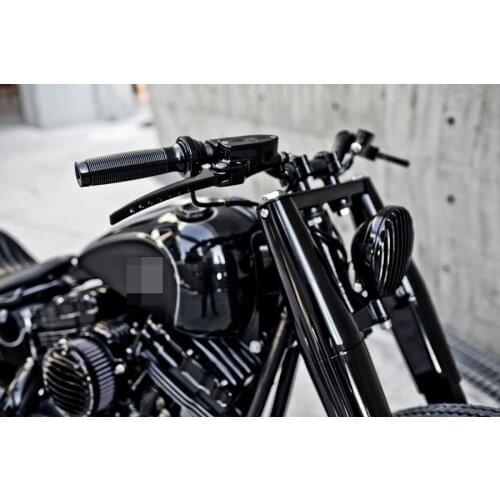 Custom Motorcycle Handlebar 1"25mm Black Hand Grips For Harley Sportster 883 1200 XL XR Softail Touring Dyna VRSC