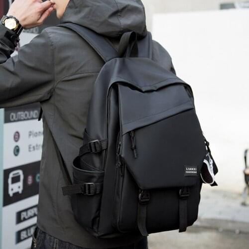Mens Backpack School Tactical Urban Fashion Hiking Mini Black Sports Camping Briefcase Leather Oxford Backpack For Laptop Mens