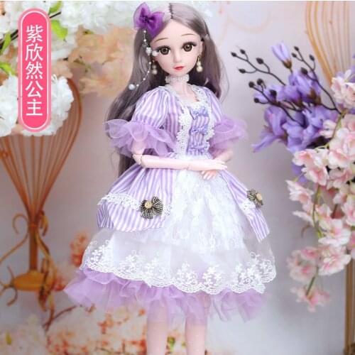60cm Doll Clothes 1/3 BJD Accessories Fashion Dress DIY Toys for Children Suit Bjd Clothes 1/3 Not Include Doll