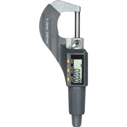 Professional 0-25mm Electronic Digital Outside Micrometer 0.001mm High Precision Depth Micrometer Micro Caliper
