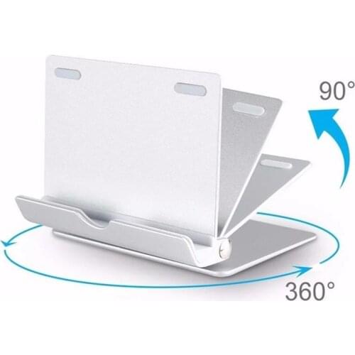 Adjustable tablet Stand for ipad Portable tablet Mount Base Holder 360 degree for ipad Air mini 1/2/3/4 Cell Phone FS