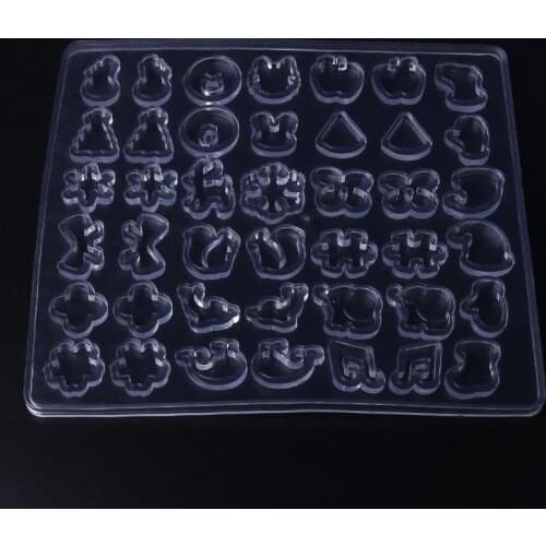 DIY Silicone Ear Stud Earring Mold Jewelry Pendant Epoxy Resin Casting Mould Making Tool Craft Decorative