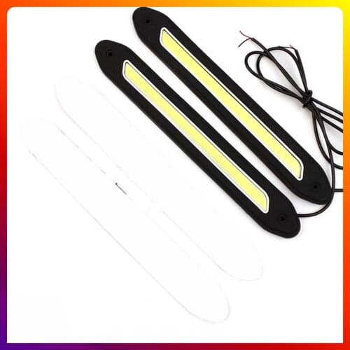 Silicone Higher Bright Energy Saving Waterproof Universal Driving Safety Light DRL Lamp Auto Vehicle Daytime Running Light