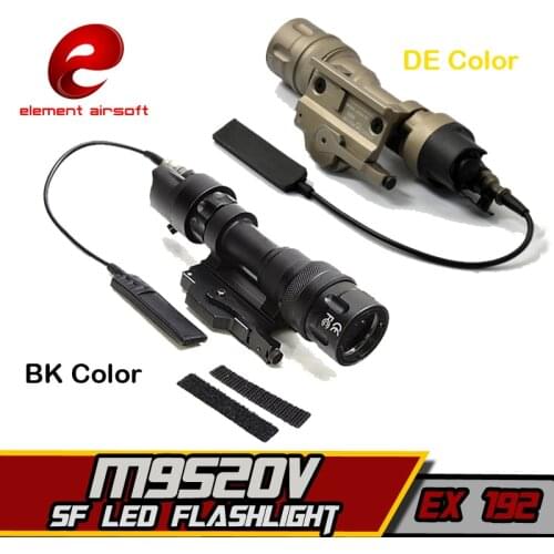 Surefir Element M952V Tactical IR Flashlight Softair Wapen Gun Arsoft Weapons Lantern For Hunting Rifle Airsoft Arms Arma Lights