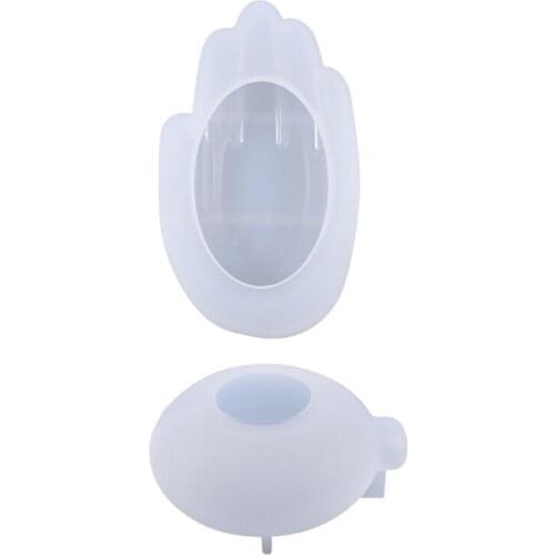 Light Bulb Pendant Crystal Epoxy Resin Mold Home Decorations Silicone Mould DIY Crafts Ornametns Casting Tool T21F