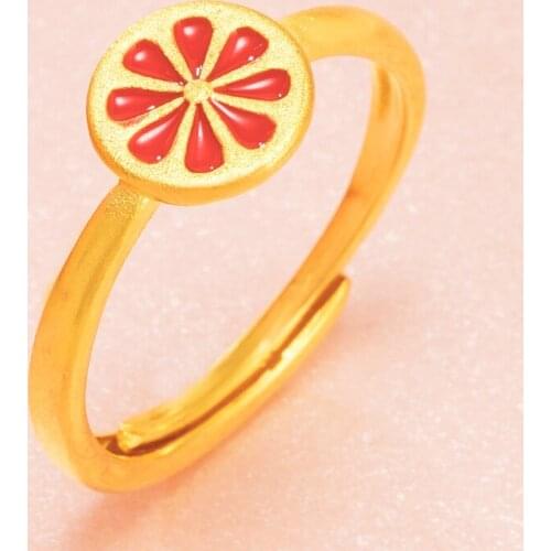 Tassel elf Women's Gold Rings