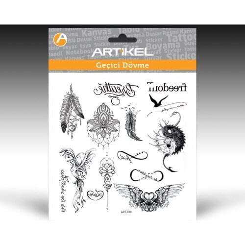 Freedom Tattoo 15,5x16 cm