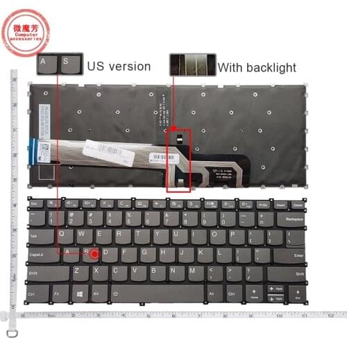 US New for Lenovo XiaoXin Air-14 Air-14IIL Air-14arr 2019 YOGA 340-14 S540-14 S550-14 540S-14 340S-14 backlit laptop keyboard