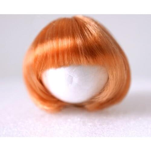 2021 New Arrival 1/3 1/4 1/6 1/8 High Temperature Short Cute Wire BJD Hair Fiber Wig