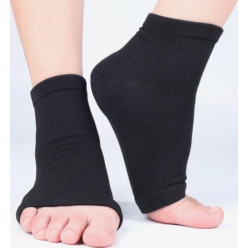 1 Pair Feet Care Socks Moisturizing Gel Heel Thin with Hole Cracked Foot Skin Care Protectors Foot Care Tool Protector