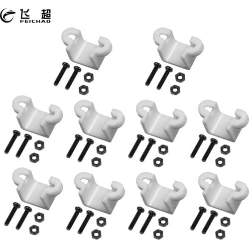 10pcs 3PI MiniQ N20 Micro Motor Mount Kit 12mm DC Gear Motor Mounting Bracket Toy Car Accessory Parts F05101