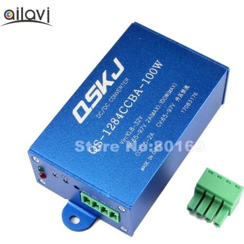 100W Power Supply Boost Module 12V24V to 72V84V Charging the Electric Vehicle Battery or High-power LED Driver Equipment