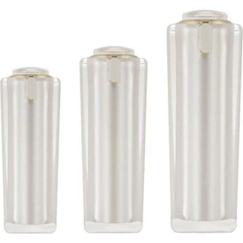 15 30 50g Acrylic Jar Luxury High End Eye Cream Jar 30 50ml Refillable Pump Bottle Skin Care Acrylic Lotion Bottle 10pcs/lot