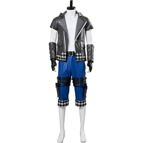 2019 Kingdom Hearts III Riku Cosplay Costume Adult Men Women Halloween Carnival Costumes