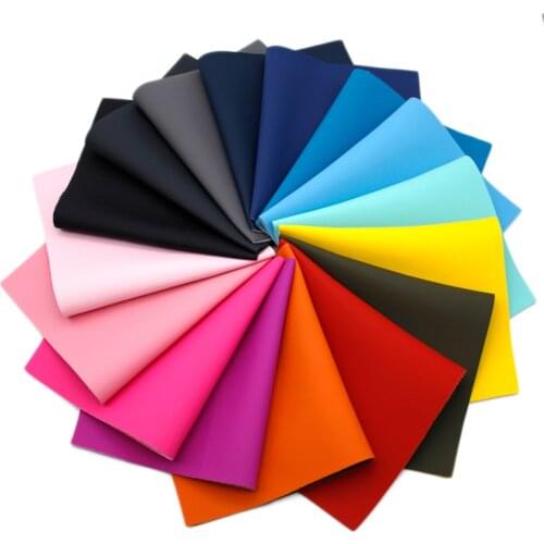 David accessories 20*33cm Plain Color Faux Synthetic Leather Fabric DIY Bow Bag Shoes Material Home Decoration,1Yc8095