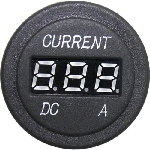 Car Motorcycle LED Digital DC Ammeter DC 12V 24V/10A Current Meter