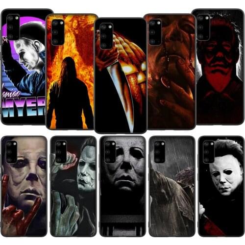 T124 Michael Myers Halloween Case for Samsung Galaxy Note 8 9 10 S6 S7 S8 S9 S10 S10E S20 Ultra Plus Edge Lite