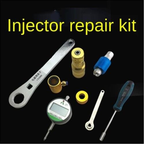 For Caterpillar 320D Excavator Injector Disassembly and Repair Tools Injector Valve Assembly Solenoid Valve Stroke Measurement