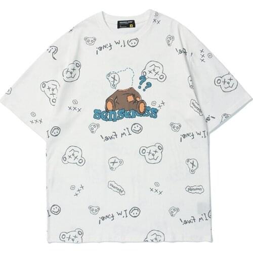 Fashion Oversize T Shirt Men Cotton Streetwear T-shirt Short Sleeved Hip Hop Tee Tops Harajuku Male Clothing Tee Shirt