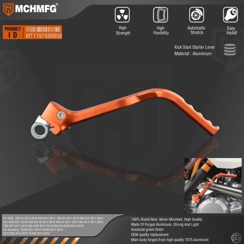 Forged Kick Start Lever for KTM 85 125 150 SX 150 XC 200 XCW 2012 2013 2014 2015 Husqvarna TC/TE125 2014-2015 Husaberg