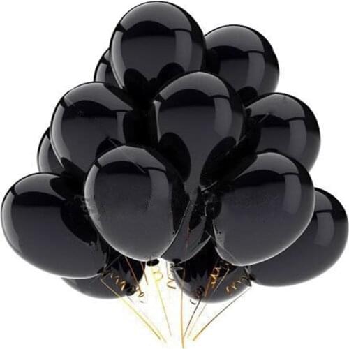 20pcs 12'' Silver blue red Gold Black pink colour Latex Balloons Happy Birthday party decorations kids Gifts balloon Supplies