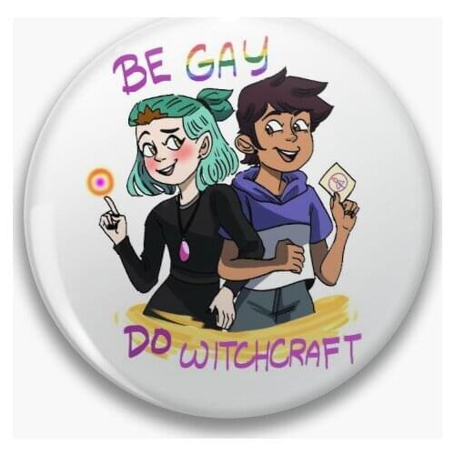 Lumity The Owl House Pride Design Soft Button Pin Fashion Jewelry Lapel Pin Brooch Badge Lover Cute Gift Metal Funny Decor