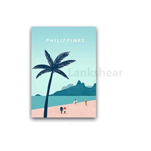 Paris London Berlin Travel Poster Vintage Wall Art Canvas Painting Nordic Posters And Prints Wall Pictures For Living Room Decor