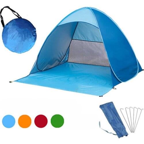 Fully Automatic Tent Free Camping Beach Sun Shading And Sun Protection Tents Open Camping Tents