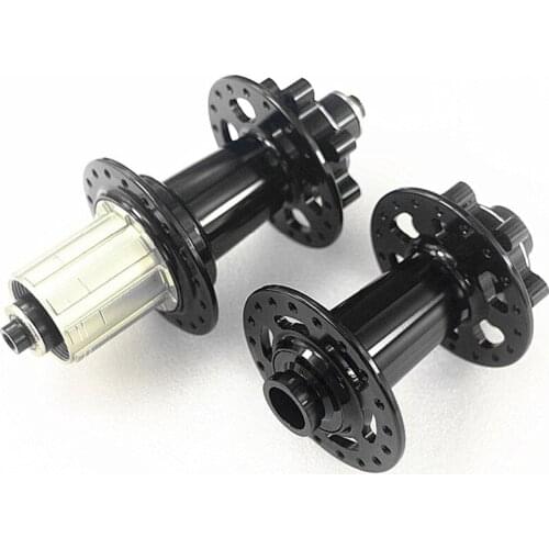 Powerway M81 MTB XC AM ENDURO disc hubs 32 Holes front 15mm rear 142mm thru axle 32H black red SHN 10s 11s or XD XX1 4 pawls