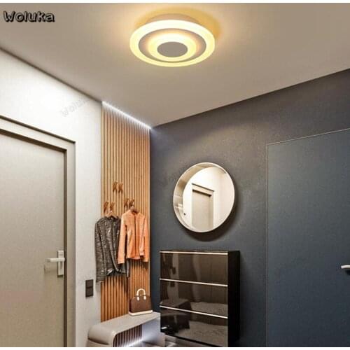 Modern minimalist led aisle corridor home entrance hallway cloakroom ceiling lamp balcony aisle light CD50 W07