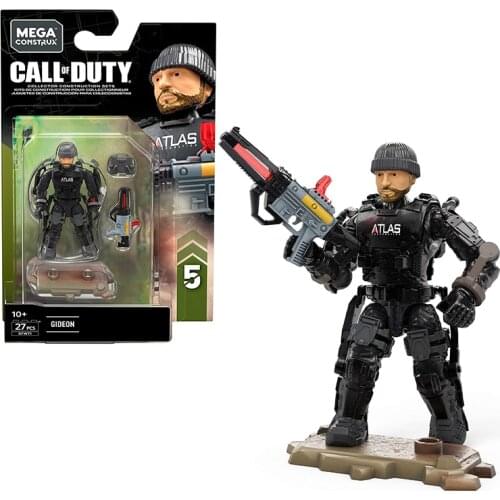 Mega Construx Call of Duty Gideon Gfw71 Model Figure Collectors Edition Childrens Adult Birthday Holiday Gifts