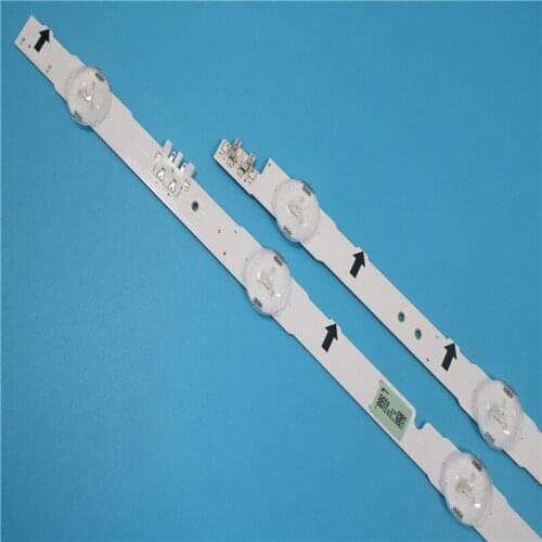 4PCS LED strip for samsung UE55H6670 UE55ES6530 2014SVS55 D4GE-550DCA-R3 D4GE-550DCB-R3 5 LED+7 LED BN96 30432A 30431A