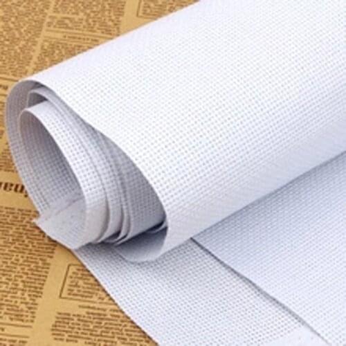 Cross stitch fabric 18ct embroidery fabric 18ST 18CT cross stitch canvas cloth white 50-50cm