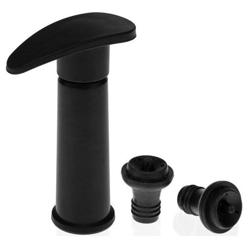 Vacuum Pump and Wine Stoppers Plastic Silicone