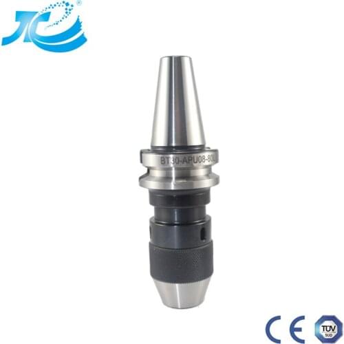 1Pcs BT30-APU08-80L Self-tightening Chuck Handle For Connecting Colletl Chuck High Precision CNC Integrated Drill Chuck Holder