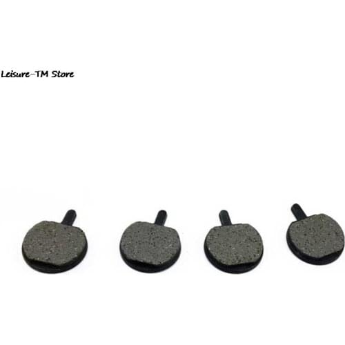 2 Pair Round Mountain Road Bike Bicycle MTB Disc Brake Pad Black For Shimano