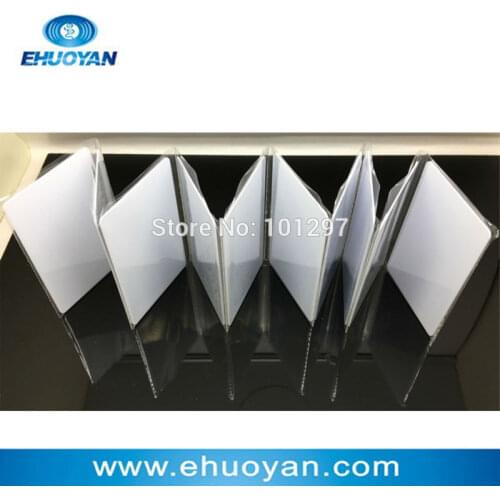 100 pcs/lot 13.56Mhz ISO 14443A FM11RF08 1K Bytes White PVC Cards