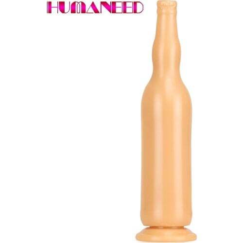 31cm Bottle Design Adult Large Long Dildo Sex Toy Butt Plugs Prostate Massage For Men Female Anus Expansion Stimulator Anal Bead