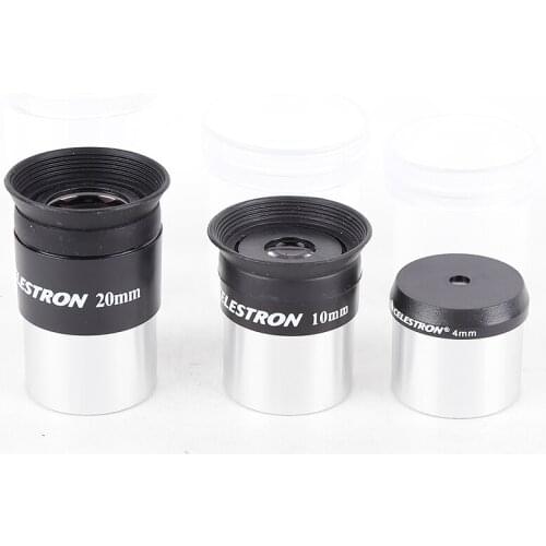 CELESTRON star 4mm 10mm 20mm télescope haute puissance oculaire 1.25 pouces