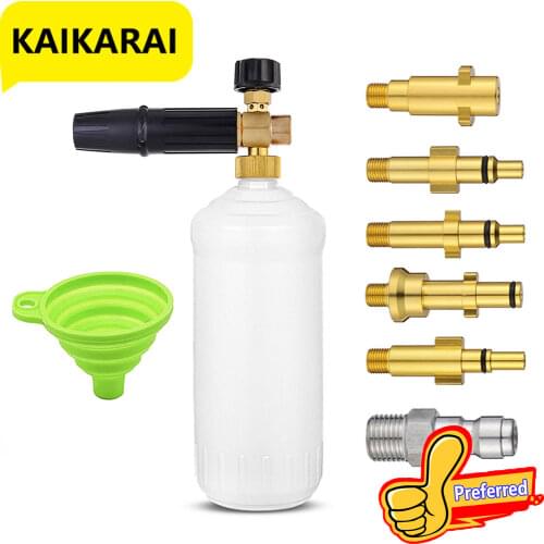 Foam generator For AR /Huter/Karcher /Lavor/Sthil/ High pressure washer , High Pressure Soap Foamer snow Foam lance Foam Nozzle