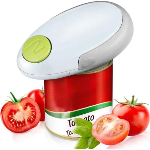Innovative Design 3Color Electric Tin Opener One Touch Jar Opener Practical Can Bottle Opener Automatic Kitchen Gadgets Tools