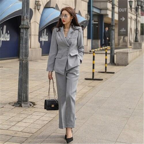 GELITAYIN Women's Classic Trouser Suits