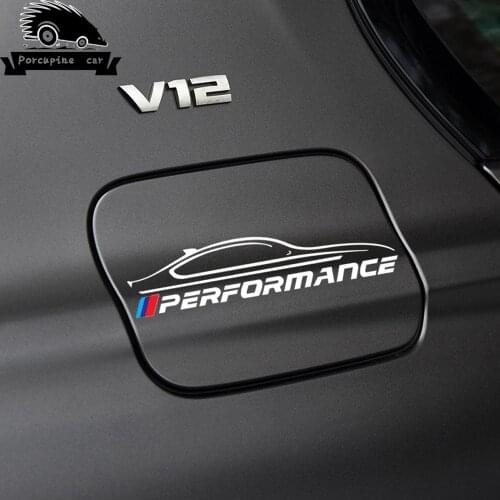 Performance car tank cap sticker for Bmw 1 2 3 4 5 6 7 series X5 X6 E46 E60 E61 E70 E71 E85 E87 E90 E83 F10 F20 F30 F35 M3 M4 M5