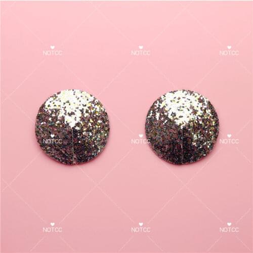 NOTCC Glittering Round Breast Petals Egirl Pasties Patch Reusable Sexy Nipple Mimi Cover Women Gifts