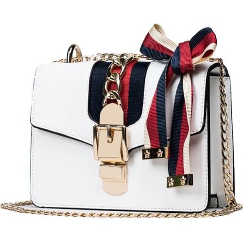 2019 New Luxury Fashionable Personality Simple Tide Shoulder Bag Messenger Bag Small Square Bag